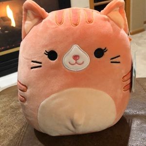 Orange cat squishmallow